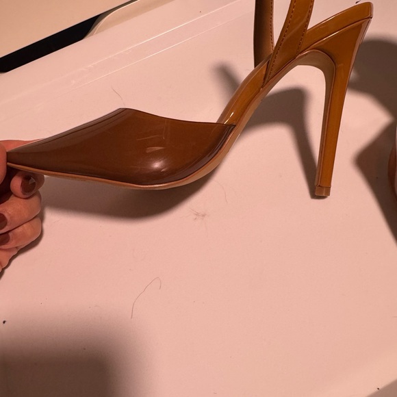 Aldo Tan Pointed Slingback Heels - Picture 2 of 5